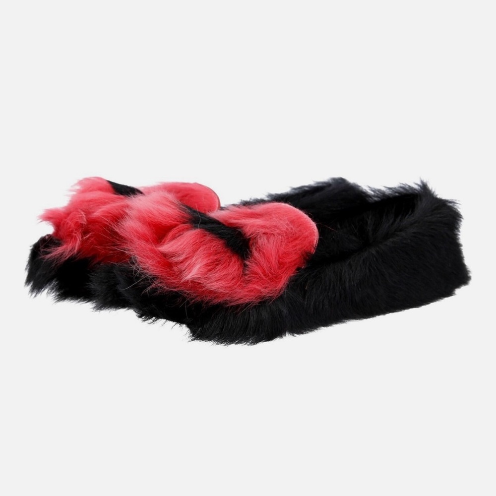 NWT Prada Fox Fur Embellished Loafers – Runway Style